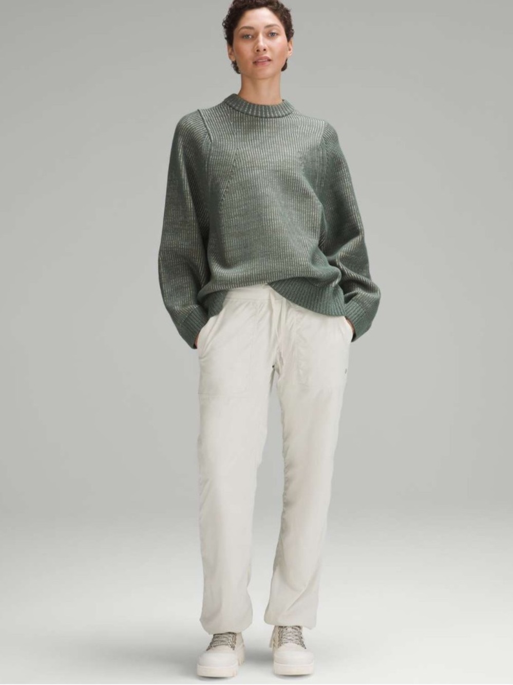 Lululemon Cotton-Blend Crewneck dark forest